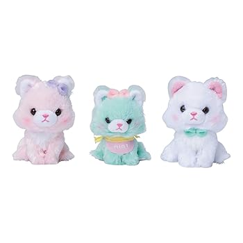 【中古】ゆめふわタウン ふわねこミューちゃん親子セット YF-031