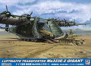 【中古】ピットロード 1/144 SNシリーズ ドイツ空軍 輸送機 Me323E-2 ギガント プラモデル SN23