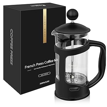 【中古】RAINBEAN ミニフレンチプレス 珈琲製造業者 1優勝杯 12薬局衡オンス 珈琲押し付ける 珈琲愛しがる家への差し上げ物に至適 燕尾服珈琲 最高限度フレ その他-キッチン用品・食器・調理器具