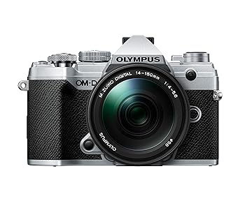 【中古】OLYMPUS ミラーレス一眼カメラ OM-D E-M5 MarkIII 14-150mmIIレンズキット シルバー｜AJIMURA-SHOP 143,350円