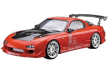 【中古】青島文化教材社 1/24 ザ・チューンドカーシリーズ No.9 マツダ VERTEX FD3S RX-7 1999 プラモデル