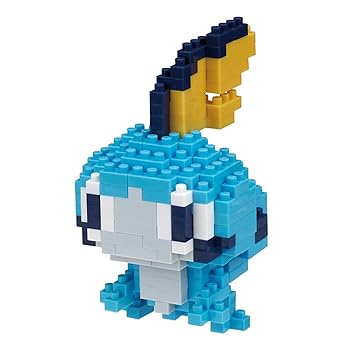 【中古】nanoblock ナノブロック ポケットモンスター メッソン NBPM_061