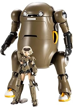 【中古】フレームアームズ・ガール 御手々規模轟雷 with 20 メカトロウィーゴ \"ちゃいろ\"" 全高約75粍 NON規模 プラモデル"