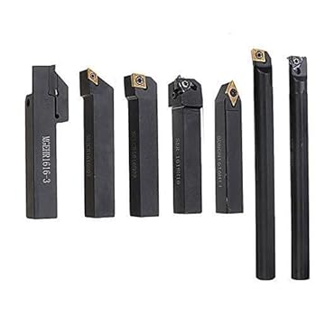 【中古】ZT-TTHG 7PCS /築き上げる16MMシャンク旋盤はカーバイドさし入れるし、鍵で築き上げるし赤ちょうちんCNCツールボーリングツールホルダーをオンにします