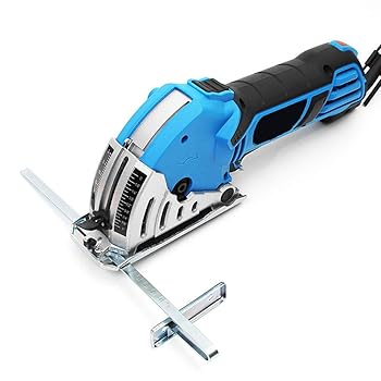 【中古】ポータブル多機能サーキュラーソー、220V 500W 4600Rpmミニ電動丸のこハンドパワーサーキュラーソー