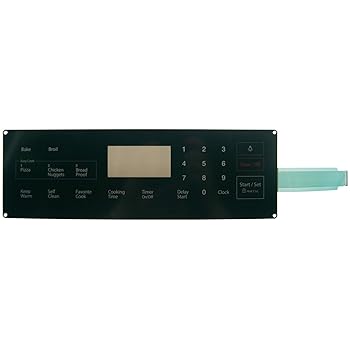 【中古】Supplying Demand DG34-00025A ガスレンジオーブンストーブ タッチパッド オーバーレイ膜スイッチ 交換用