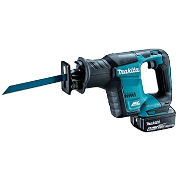 【中古】マキタ(Makita) 申し受ける式レシプロソー 18V6Ah バッテリ2本・申し受ける器・入れもの付 JR188DRGX
