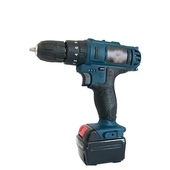 【中古】家庭の使用のために設計21V電気ドリル電動ドライバー多機能電気ドリル 木工穴あけ