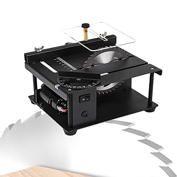 【中古】ミニ細やか丸のこ盤、細やかファスナー付き添い人携帯型丸のこ盤、クランプ活動の領域1.5-10粍 / 0.06-0.39 \"、DIY青写真用変数す早さ0-10000rpm"