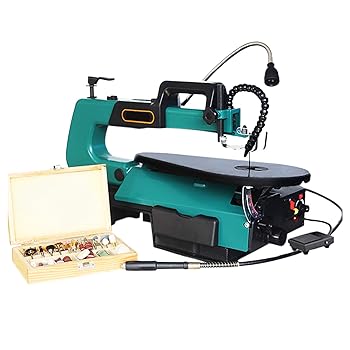 【中古】120Wスクロールソー、フットペダルスイッチとフレキシブルシャフトを備えたポータブルクロールソー、切断深さ50mm / 2\