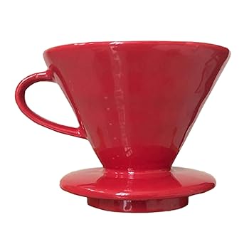 【中古】Kajava Mama ポアオーバーコーヒードリッパー - セラミックゆっくり醸造アクセサリー 自宅 カフェ レストラン用 - 簡単な手動醸造メーカーギフト