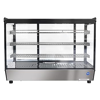 【中古】業務用(ジェーシーエム)JCM 卓上型ホットショーケース（角型） JCMSH-101 101リットル 幅900×奥行570×高さ678mm【木枠梱包】【配送先の店舗名o 168,245円