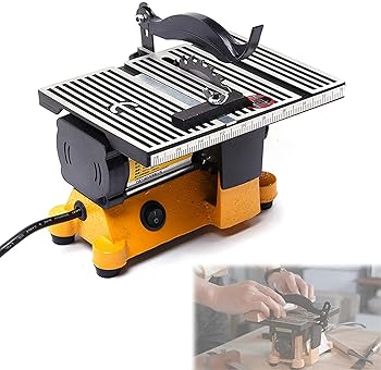 【中古】Precision Electric Table Saw、ミニテーブルソー、DIY木工翡翠に使用される 21,975円