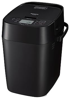 【中古】パナソニック(Panasonic) ホームベーカリー パン焼き器 餅つき機 ビストロ 1斤 43メニュー 低糖質パン 生食パン レシピブック付き ブラック SD-M|AJIMURA-SHOP