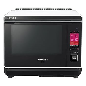 【中古】シャープ ヘルシオ スチームオーブンレンジ 2段調理 プレミアムタイプ 30L ホワイト 無線LAN機能対応 AX-XA20-W