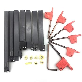 【中古】ツール小さなクラス7PCS 12ミリメートルツールホルダー旋盤マストツールホルダーハードウェア超硬ブレードレンチ