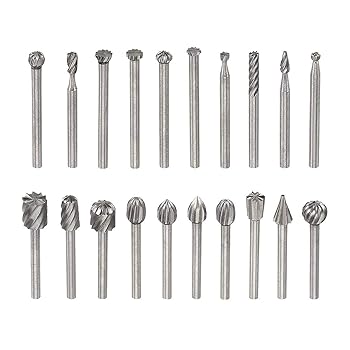 【中古】フライスカッタービット回転ビット 高速鋼製ミリングカッター木工ミリングカッター3mmドリルビットロータリーファイル木工ツールCNC彫刻削り (Co