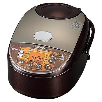 【中古】象印 IH炊飯ジャー (5.5合炊き) 極め炊き ブラウン NW-VC10-TA