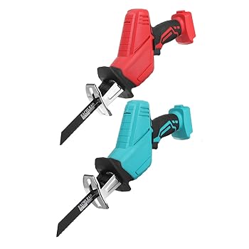 【中古】BigMe 21V Coedlessハンドヘルド往復鋸可変速鋸4xSawブレードツール - タイプ b5個|AJIMURA-SHOP