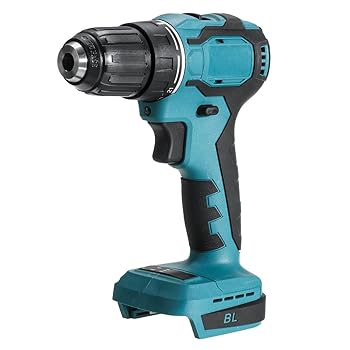 【中古】BigMe 13mmコードレスブラシレス電動ドリルドライバー1800rpm2スピードワーキングライト付き21 + 1ステージ設定モード - 色 アーミーグーリン｜AJIMURA-SHOP
