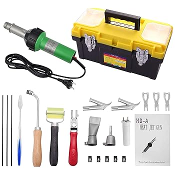 【中古】Hot Air Gun Professional 1600WPVCハンドヘルドプラスチック溶接機加熱ガンピストル｜AJIMURA-SHOP