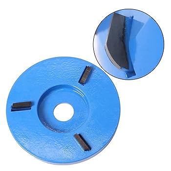 【中古】カーバイドミリングカッター 3/6歯の電気彫版ディスク工具木材エンドミル90mm直径16mmの開口角グラインダーコーヒーテーブル彫刻角グラインダー