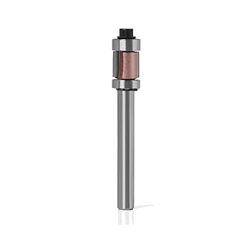【中古】1pc 6粍シャンクテンプレート/トリムルータービット、ルーティング切り手、下つ方ボールベアリング大工仕事物の具 TMP1105 (Cutting Edge Length :
