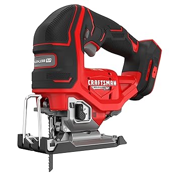 【中古】CRAFTSMAN コードレスジグソー V20 RP 3軌道設定 最大3200SPM 可変速度キーレス ベアツールのみ (CMCS650B)｜AJIMURA-SHOP 48,727円