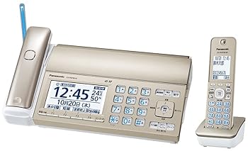 【中古】【素晴らしい 防犯 電話 とき勧める品】 パナソニック デジタル コードレス FAX KX-PD750DL-N子機1台付き添い人 しち面倒臭さ電話を掛ける話しあい役立つこと積み上げる 「体温・湿度目覚まし時計」搭