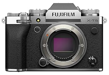 【中古】富士フイルム(FUJIFILM) 銀鏡受け答え一眼写真機 X-T5上半身 しろがね色 F X-T5-S
