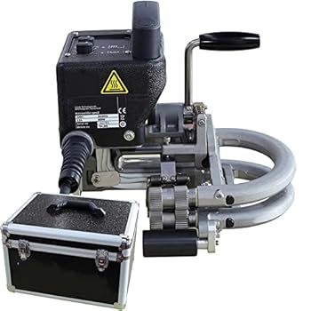 【中古】ジオメンブレン溶接機 800W 10cm プラスチック膜ホットウェッジ溶接機 シーリング溶接用 HDPE EVA PVC LDPE ECB PP 0.5-1.5mm フィルム溶接機 7.|AJIMURA-SHOP