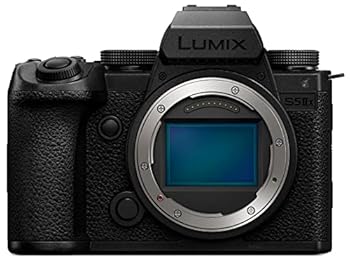 【中古】パナソニック(Panasonic) フルサイズミラーレス一眼写真機 S5M2X 上半身 黒いこと DC-S5M2X