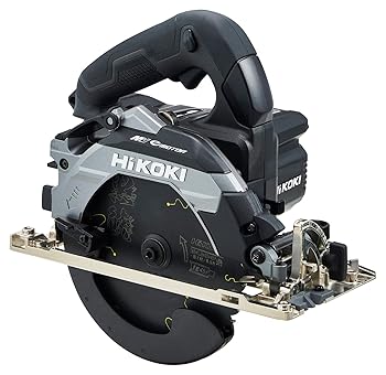 【中古】HiKOKI(ハイコーキ) 36V 丸のこ C3606DB ストロングブラック のこ刃径165mm バッテリー・充電器・ケース別売り チップソー黒鯱付き 高剛性・高精｜AJIMURA-SHOP 48,345円