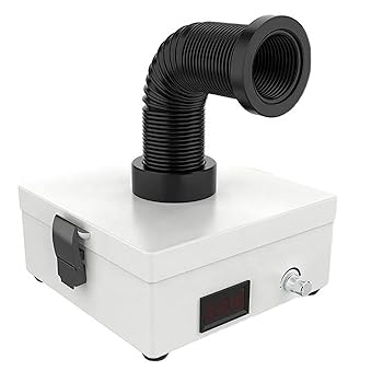 【中古】電気はんだヒューム抽出器、3段階フィルターデスクトップ吸煙剤リムーバーDIYはんだ付け作業と電話修理用 machine