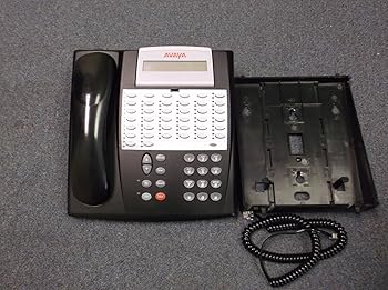 【中古】Avaya Partner 34D続きもの2電話 黒いこと