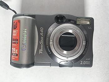 【中古】Canon PowerShot a40 2 MPデジタルカメラW / 3 x光学ズーム｜AJIMURA-SHOP 8,426円