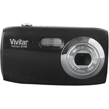 【中古】【未使用】Vivitar 5.1MP Digital Camera 1.5-Inch TFT- Blister (V5118-BLK-PR) by Vivitar