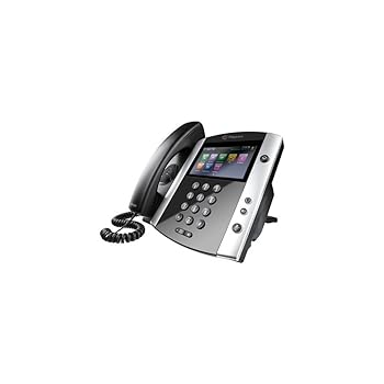 【中古】【未使用】VVX 600 SIP対応 IP電話機 (PoE対応モデル)｜AJIMURA-SHOP
