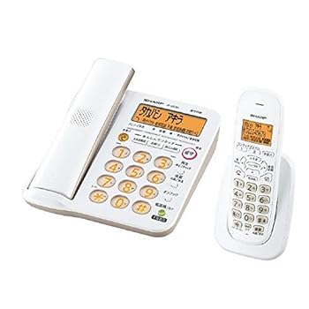 【中古】【未当てはめる】せつ然たる デジタルコードレス電話(受話子機+子機1台印字機) KuaL 白いこと系 JDGE56CL