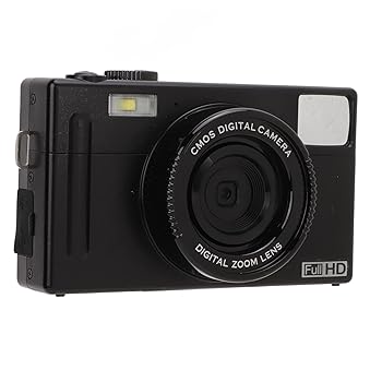 【中古】FHD 1080P 20MPミニデジタルカメラ 3インチLCDディスプレイモニター付きマイクロシングルカメラ16Xデジタルズーム 24MPVloggingCamera充電式コン 12,739円
