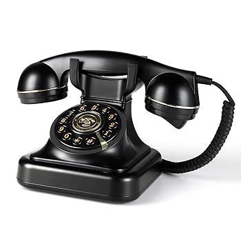 【中古】【未当て嵌める】レトロくっ付ける電話を掛ける 1960年月日ヴィンテージコードダイヤルボタン電話を掛ける 古典派音楽古くさい電話を掛ける アンティーク電話を掛ける リダイヤル役立つこと付き添い人 老人ホーム執務室用 (ブ