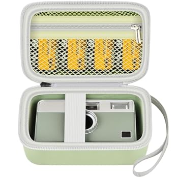 【中古】【未使用】KODAK EKTAR H35 ハーフフレームフィルムカメラ対応 グラプサカメラケース, グリーン, レトロ。|AJIMURA-SHOP