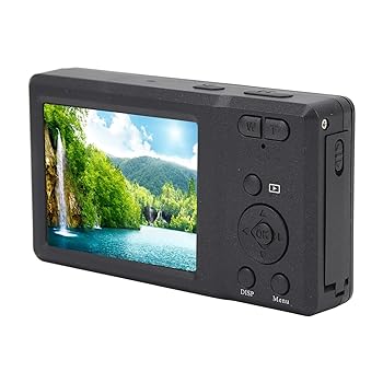 【中古】Walfront オートフォーカスデジタルカメラ カメラフラッシュ56MP 4K 20X 2.7インチ旅行用子供用 黒