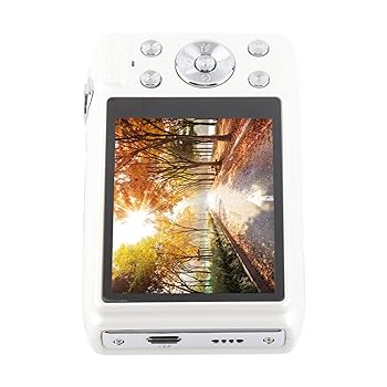 【中古】【未当て嵌める】4K デジタル写真機、58MP オート興味の中心 2.88 in IPS (白)