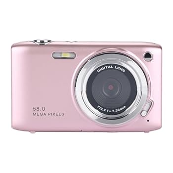 【中古】【未使用】デジタルカメラ デジカメ 4K 防塵 5800万画素 1080P動画撮影 2.88インチ 16倍ズーム AF機能 手ぶれ補正 オートフォーカス ポータブル キッズカメ