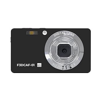 【中古】【未使用】コンパクトデジタルカメラ WEBカメラ 800万画素 軽量 93g 8倍デジタルズーム 顔検出/スマイルキャッチ機能 4K動画撮影可能 セルフタイマー 手振