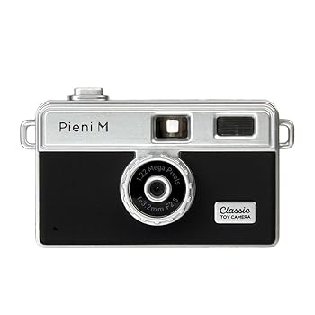 【中古】【未使用】Kenko 液晶モニター付きトイデジタルカメラ Pieni M 122万画素 ブラック