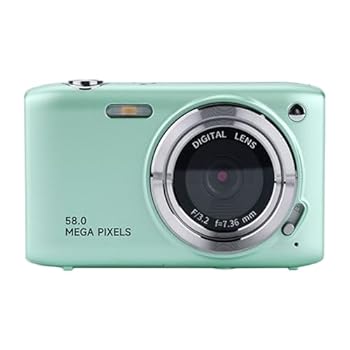【中古】デジタルカメラ デジカメ 4K 防塵 5800万画素 1080P動画撮影 2.88インチ 16倍ズーム AF機能 手ぶれ補正 オートフォーカス ポータブル キッズカメ