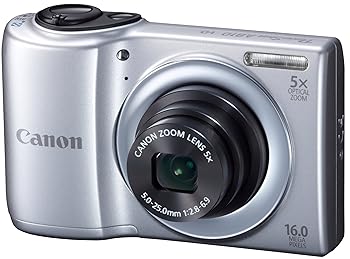 【中古】Canon デジタル写真機 PowerShot A810 光学5倍望遠レンズ 単3蓄電池 PSA810