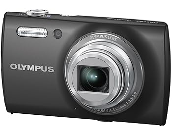 【中古】OLYMPUS デジタル写真機 VH-510 黒いこと iHS科学技術 1200万絵素 後押し照らしだす型CMOS 光学8倍望遠レンズ DUAL IS 高品位テレビ第八芸術 3.0型LCD 3D